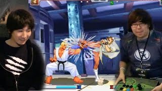 Can Daigo do the full parry again Daigo Umehara vs Justin Wong 2014 [upl. by Odericus]