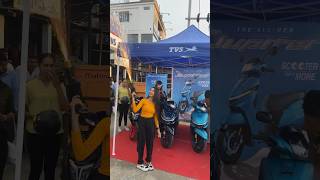 New scooty launch😍Nagaon Vinayak TVS 📍youtubeshorts shortvideo viral minivlog sikhabez [upl. by Robinson]