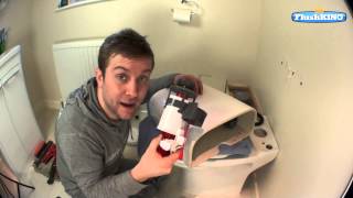 How to Change a Top Fixed Push Button Flush Valve in a Toilet Cistern [upl. by Kinelski]