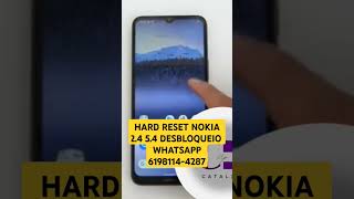 HARD RESET NOKIA 24 DESBLOQUEIO [upl. by Arly638]