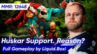 ANOTHER SUPPORT HUSKAR by BOXI 737d  Dota 2 Pro Gameplay [upl. by Lemuela]