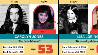 The Addams Family 1964–1966 Cast After 60 Years What Happened to The Cast Now [upl. by Benedetta783]