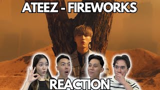 ATEEZ에이티즈  ‘Fireworks Im The One’ Official MV REACTION [upl. by Minton]