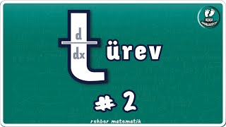 TÜREV 2  Bebek Adımları  Rehber Matematik bebekadımları [upl. by Dor905]