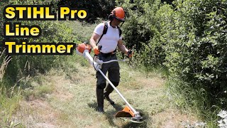 Stihl FS461 CEM Pro Brush Cutter and Mowing Head Autocut 462 Unboxing and Review [upl. by Rebmaed]