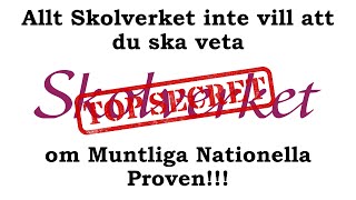 Hur du sätter ett A på Muntliga Nationella Proven [upl. by Nylikcaj210]