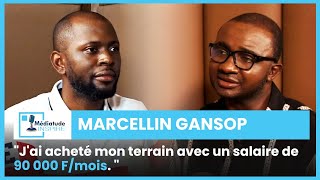 quotJai acheté mon terrain avec un salaire de 90 000 Fcfamoisquot  Marcellin Gansop [upl. by Gussie]