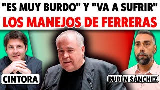 Ferreras Villarejo y el Príncipe de las Tinieblas Juego sucio contra Pedro Sánchez “Va a sufrir” [upl. by Shuler]