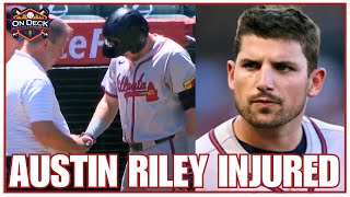 LIVE Austin Riley injured with fractured hand  Can Braves survive [upl. by Anircam]