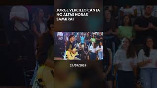 Altas Horas  Jorge Vercillo canta quotSamuraiquot [upl. by Eloccin]