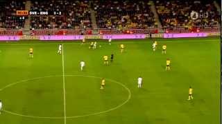 Zlatan Ibrahimovic amazing bicycle goal  Ibrakadabra Sweden 42 England [upl. by Teerprah453]