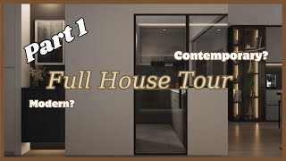 Contemporary 4Room BTO  Full Home Tour Part 1  EP 13 [upl. by Yetnruoc]