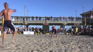 2014 AVP Huntington Beach Open Gibb Patterson vs Rogers Brunner [upl. by Edac]