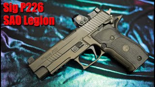 Sig Sauer P226 SAO Legion 1000 Round Review Worth The Money [upl. by Saville]