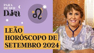 LEÃO  SETEMBRO de 2024 MÁRCIA FERNANDES faz PREVISÕES para o SIGNO [upl. by Akihsar347]