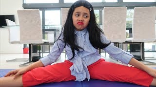 Tianas Miranda Sings Gymnastics Challenge [upl. by Dominica]