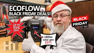 ECOFLOW Black Friday Solar Generator Power Station Sales [upl. by Rramel787]