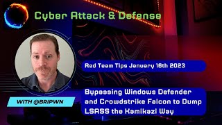 Red Team Tips January 16th Dumping LSASS the Kamikaze way [upl. by Scevor27]