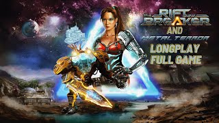 RiftBreaker and Metal Terror DLC  Full Game  Long Play No Commentary [upl. by Macomber]