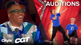 Viral Dance Duo Funkanometry Brings the FUNK to the CGT Stage  Canadas Got Talent 2024 AUDITIONS [upl. by Alfie]