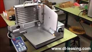 DL Leasing Meat Processing Machinery  Graef automatic meat slicer 802 H [upl. by Quartis]