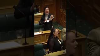 New Zealand MPs Disrupt Parliament with Haka  Haka dance in Parliament [upl. by Nagel215]