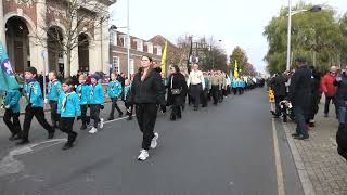 Clacton On Sea Essex Remembrance Sunday march [upl. by Ynomrah215]