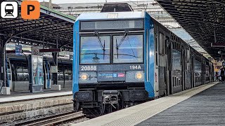 Transilien ligne P 4K Du Z20500 IDFM à Trilport  Coup de klaxon très puissant [upl. by Etnoed177]