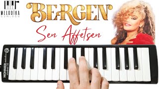 BERGEN 🎙️ Sen Affetsen  Film Müziği Melodika Notaları [upl. by Adnal]