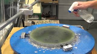 Telescope Mirror Making Part 2 Hogging to depth [upl. by Telocin]