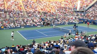 US Open 2011  Murray vs Haase  2nd Round  last game [upl. by Llevra395]