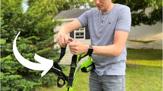 Trimmer Shoulder Strap Review [upl. by Sairacaz]