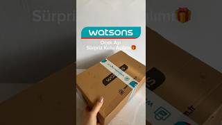 Watsons ocak ayı sürpriz kutu açılımı 2024🎁 shorts [upl. by Spanos360]