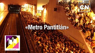 Metro Pantitlán Línea A Hora pico [upl. by Nevah]