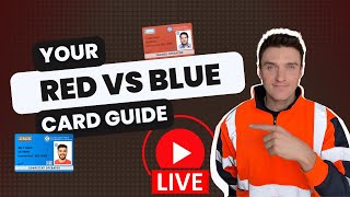 UK Construction Red CPCS Card vs Blue CPCS Card Whats the Difference [upl. by Piggy944]