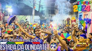 PRÉVIAS 2024 SAÍDA DO CORTEJO DE ESTREIA DA CIA DE DANÇAS OLINDARTE 04012024 [upl. by Rosati]