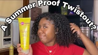 But Are These Products Summer Proof 👀  Styling With Aphogee Curlific Collection [upl. by Kopaz249]