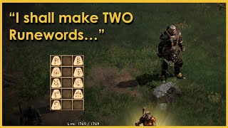 TWO epic Runewords  D2R Runeword session [upl. by Korry]