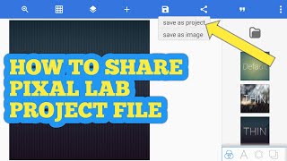 How to make plp file  PLP ফাইল কিভাবে তৈরি করবেন  how to make plp file in Pixellab [upl. by Chantal761]