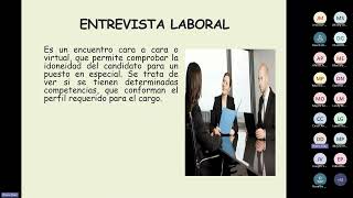 Sesión 4 Competencia Ética entrevista de trabajo [upl. by Siddra]