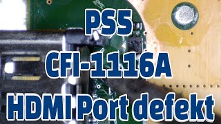 PS5 HDMI Port defekt [upl. by Perkin]