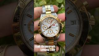 Watches of GaCTM5  trên tay đồng hồ Exalt chronograph automatic  lemania 5100 [upl. by Plank]