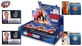 The Big Bang Theory Season 5 Trading Cards Box Break Cryptozoic [upl. by Pogue420]