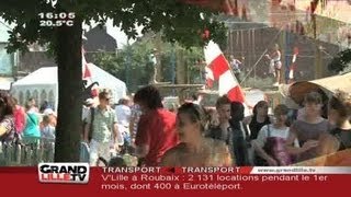 Tourcoing plage un bilan très positif [upl. by Porcia]