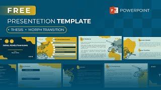 THESIS PRESENTATION TEMPLATE  FRREE DOWNLOAD  3 [upl. by Iliram198]