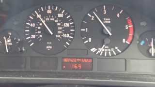 BMW E39 530d acceleration  4th gear pull 60100mph [upl. by Stark523]