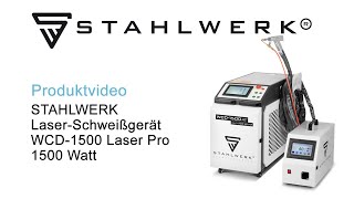 STAHLWERK 3in1 LaserSchweißgerät WCD1500 Laser Pro mit 1500 Watt [upl. by Shalom]