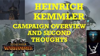 Total War Warhammer 3 Immortal Empires Heinrich Kemmler  Vampire Counts overview guide [upl. by Ashelman560]