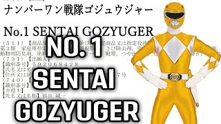 49th Sentai Revealed NO 1 SENTAI GOZYUGER [upl. by Anilyx]