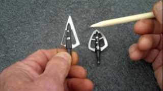 FAQ How to tell the difference between single bevel broadheads amp fletching [upl. by Mathis]